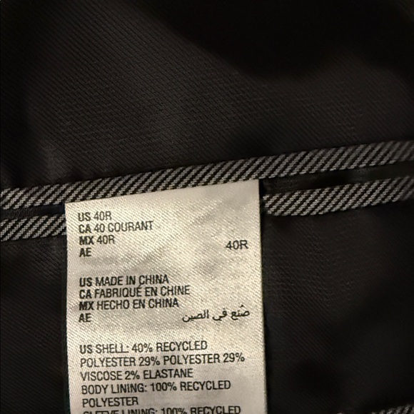 Alfani Men's Elegant Black Blazer - Picture 3 of 3